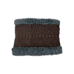 ست شال و کلاه بافت بچه گانه قهوه ای (پسر و دختر)