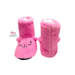 پاپوش فانتزی دخترانه زنانه زمستانی پشمی