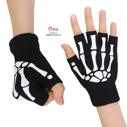 دستکش اسکلتی بدون انگشت (10 سال تا بزرگسال)