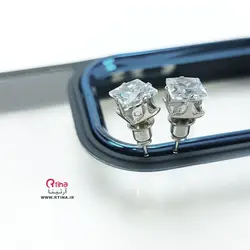 گوشواره میخی نگینی کریستال (دخترانه و پسرانه)