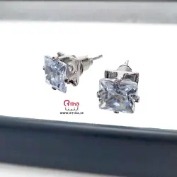 گوشواره میخی نگینی کریستال (دخترانه و پسرانه)