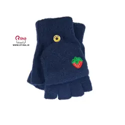 دستکش کلاه دار دخترانه طرح میوه ای (6 سال تا بزرگسال)
