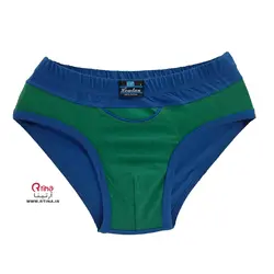 شورت مردانه اسلیپ بدون پاچه و جیب دار