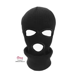 کلاه فیس ساده مشکی مدل چشمی (نوجوان و بزرگسال)
