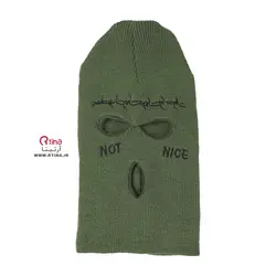 ماسک گنگستری بافت طرح سیم خاردار