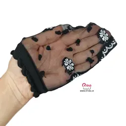 جوراب شیک مجلسی ساق دار لب کنگره ای