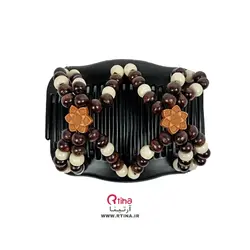 شانه جادویی مو دخترانه و زنانه طرح چوب