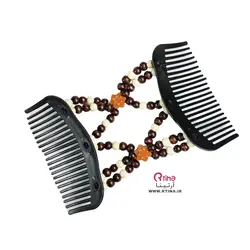 شانه جادویی مو دخترانه و زنانه طرح چوب