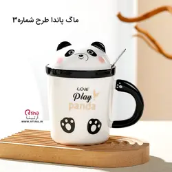 لیوان ماگ دخترانه فانتزی و لاکچری پاندا