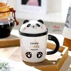 لیوان ماگ دخترانه فانتزی و لاکچری پاندا