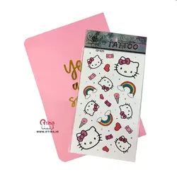 تاتو بدن فانتزی طرح کیتی مدل GF425