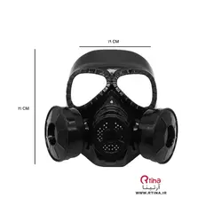 ماسک گاز فانتزی با لنز شفاف/ PVC