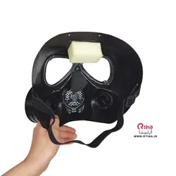 ماسک گاز فانتزی با لنز شفاف/ PVC