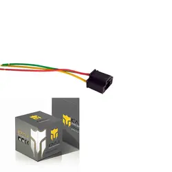 سوکت سه فیش زغال چراغ پلاستیکی با سیم 2/5 پراید - 9000268