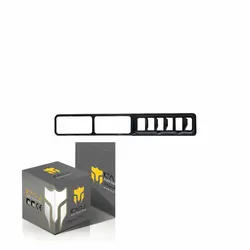 قاب دور کلید شیشه بالابر(هواکش رودری) چپ مشکی پژو 405 کد - 1000069