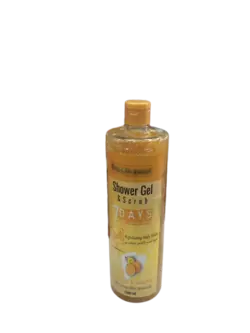 ژل حمام و اسکراب بدن با کلاژن و ویتامین C (پروتئین کویین) 1000 میلی Protein queen) shower gel & scrab vitamin c & collagen)