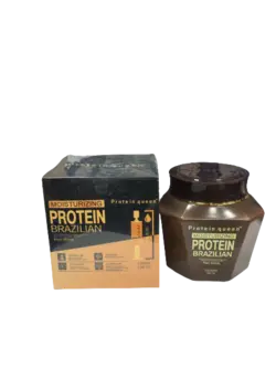 ماسک مو پروتئین برزیلی مرطوب کننده پروتئین کوئین 1000 گرمی Protein queen moisturizing protein brazilian hair mask