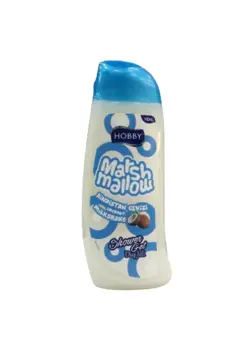 شامپو بدن هوبی مارشمالو با میلک شیک نارگیل 500 میلی HOBBY marshmallow coconut milkshake shower gel