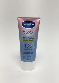 سرم خنک کننده و روشن کننده پوست وازلین حجاب نایت با تکنولوژی عطر 12 ساعته 180 گرمی Vaseline hijab bright cooling serum all day radiant 12h perfume tech