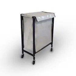 ترولی سبد رخت چرک تیرداد با کیسه برزنتی | تیردادهوم