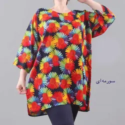 تونیک آستین سه رب آفتابگردان