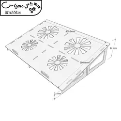 پایه نگهدارنده لپ تاپ مدل 2000