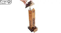 جای عود و جای شمع مدل کلبه کد JS102