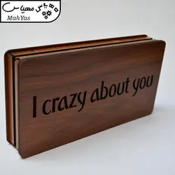 جعبه هدیه مدل I CRAZY ABOUT YOU