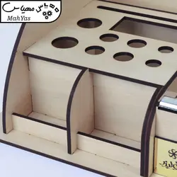 ست لوازم اداری رومیزی مدل لوگولیزر مدل MAKAN AFRA