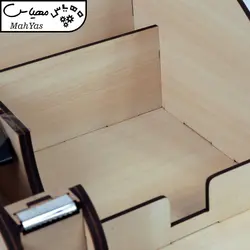 ست لوازم اداری رومیزی مدل لوگولیزر مدل MAKAN AFRA