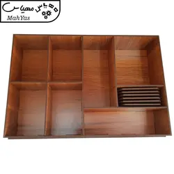 جعبه رومیزی تی بگ و تنقلات و زیر لیوانی مدل Mate Gol کد KL07