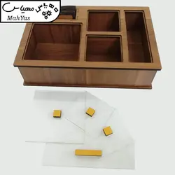 جعبه رومیزی تی بگ و تنقلات و زیرلیوانی مدل DR_BEST