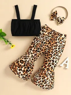 کراپ شلوار پلنگی - مزون ماهسون