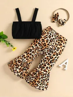 کراپ شلوار پلنگی - مزون ماهسون