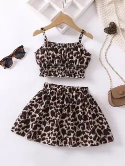 کراپ دامن پلنگی - مزون ماهسون