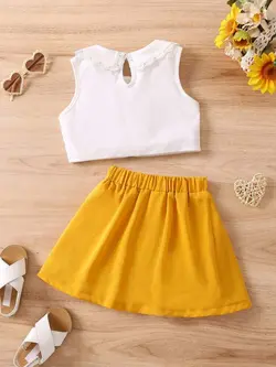 کراپ دامن پلیسه - مزون ماهسون