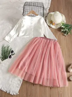 ست کراپ دامن مجلسی - مزون ماهسون