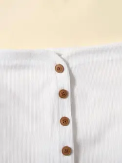 کراپ شلوار یقه دلبری - مزون ماهسون