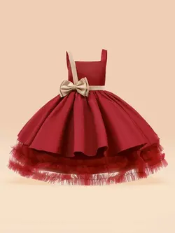 پیراهن مجلسی ساتن - مزون ماهسون