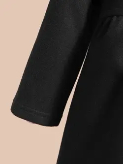 کلاه و پالتو مشکی - مزون ماهسون