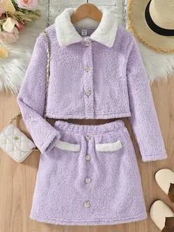 کت دامن پشمی - مزون ماهسون