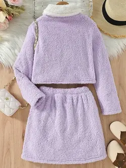 کت دامن پشمی - مزون ماهسون