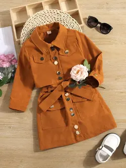 کت دامن دکمه ای - مزون ماهسون