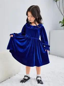 پیراهن مخمل - مزون ماهسون