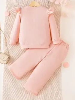 شومیز شلوار گلبهی - مزون ماهسون