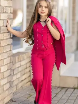 ست تاپ، کت و شلوار دمپا کد 19613 - مزون ماهسون