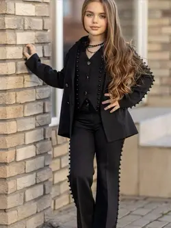 ست تاپ، کت و شلوار دمپا کد 19613 - مزون ماهسون