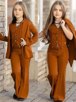 ست تاپ، کت و شلوار دمپا کد 19613 - مزون ماهسون