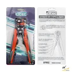 سیم چین، لخت کن و پرس سرسیم 8 اینچ دیتک DTEC مدل DT-803