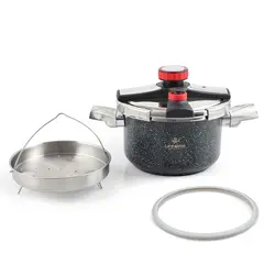 زودپز روگازی سه کاره دوقلوی کلیپسی لایف اسمایل مدل ZDS 5+7M - صمیم کالا